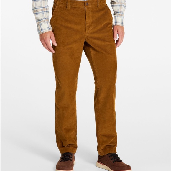 L.L. Bean Other - L L Bean Men's BeanFlex® Corduroy Pants Dune Brown Standard Fit Straight Leg EUC